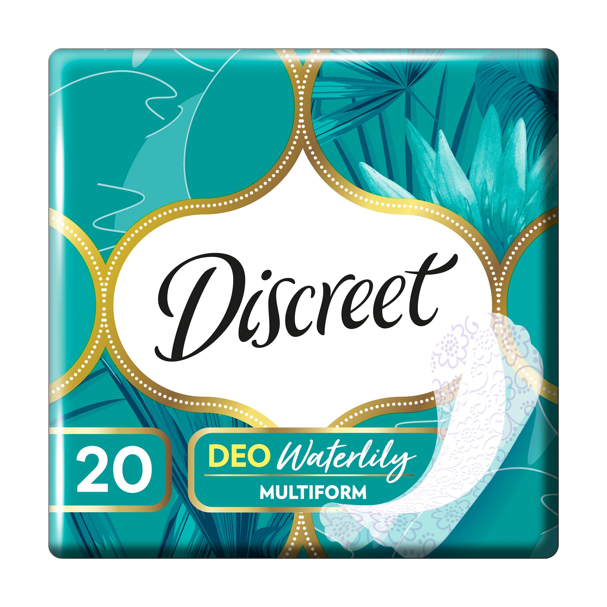 Щоденні прокладки Discreet Deo Waterlily Multiform, 20 шт